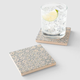 Dessous-de-verre En Pierre Carreaux Méditerranéens, Marocains, Majolique, Azu