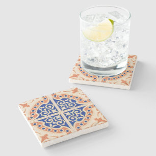 Dessous-de-verre En Pierre Carrelage espagnol en terre cuite bleue