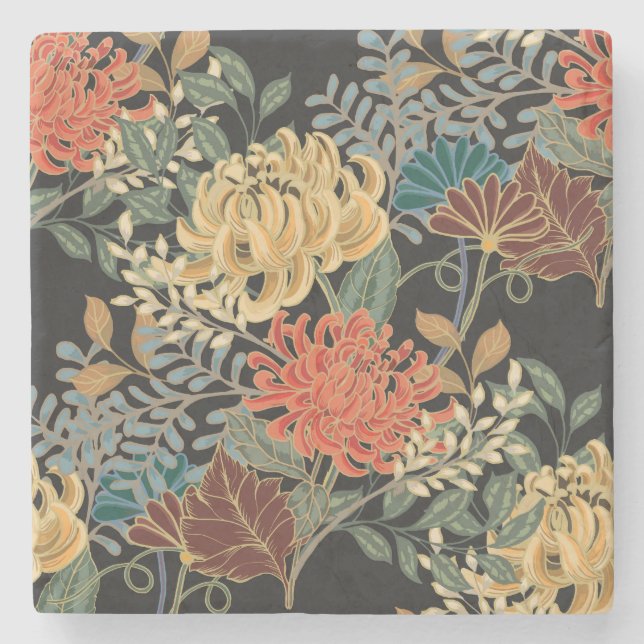 Dessous-de-verre En Pierre Carrelage Mehndi Tracery : Design Ethnique Sans Me (Devant)