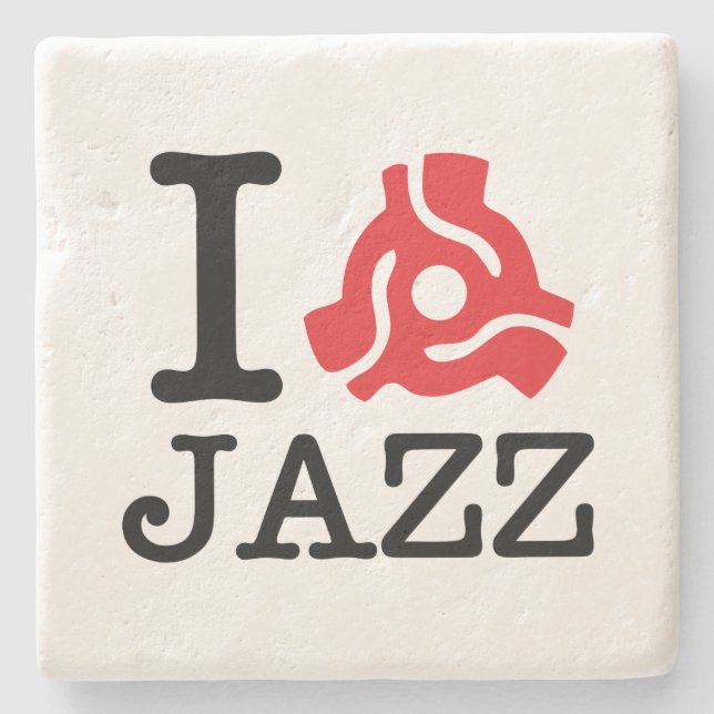 Dessous-de-verre En Pierre Carte I 45 Jazz (Devant)
