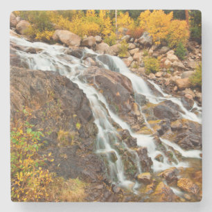 Dessous-de-verre En Pierre Cascade dans le Parc national de Grand Teton