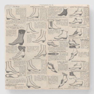 Dessous-de-verre En Pierre Catalogue publicitaire de chaussures anciennes