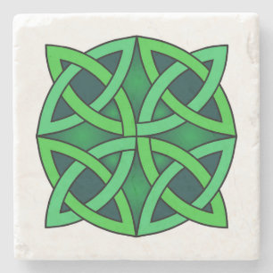 Dessous-de-verre En Pierre celtique noeud irlande symbole antique païen irlan