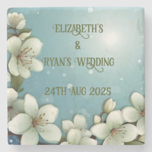 Dessous-de-verre En Pierre Cerisier fantaisiste à paillettes