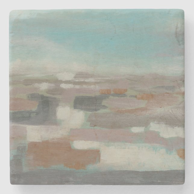 Dessous-de-verre En Pierre Champ Sky II (Devant)