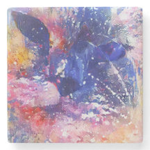 Chat Abstrait cosmique Dreamscape