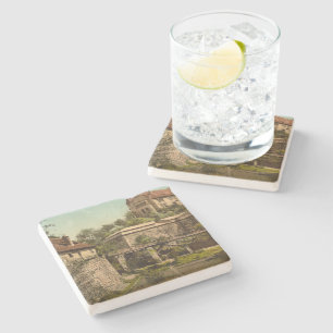 Dessous-de-verre En Pierre Château de Nuremberg, Bavière, Allemagne