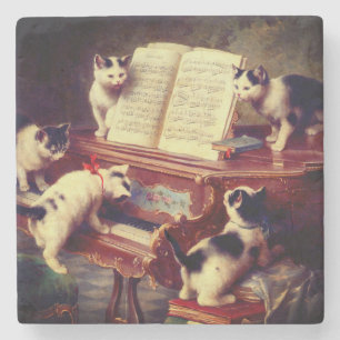 Dessous-de-verre En Pierre Chatons et piano
