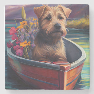 Dessous-de-verre En Pierre Chesapeake sur une pagaie : une aventure Pittoresq