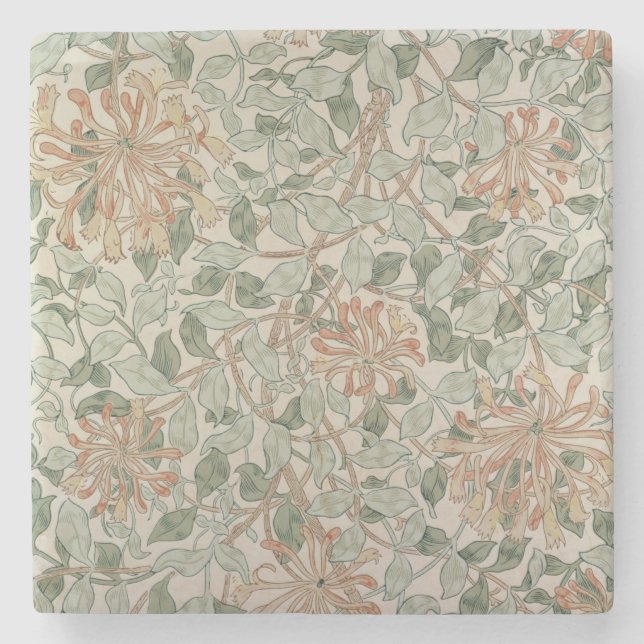 Dessous-de-verre En Pierre "Chèvrefeuille conception d'II" (Devant)