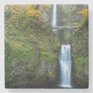 Dessous-de-verre En Pierre Chutes de Multnomah en automne dans la gorge de Co