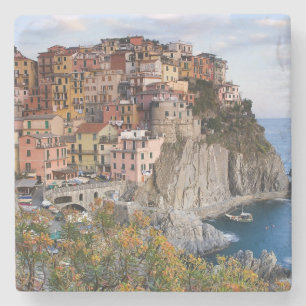Dessous-de-verre En Pierre Cinque Terre, Italie