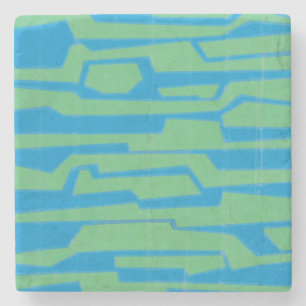 Dessous-de-verre En Pierre Circuit V moderne