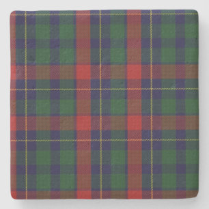 Dessous-de-verre En Pierre Clan Kilgour Tartan Plaid Dessous de verre en pier