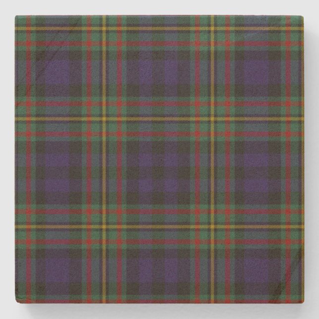 Dessous-de-verre En Pierre Clan MacLellan Tartan Dessous de verre en pierre p (Devant)