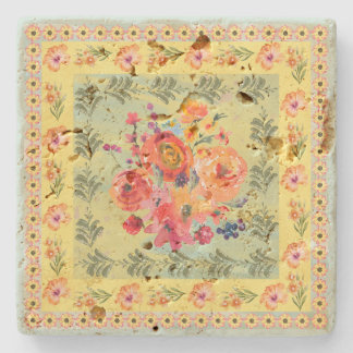 Dessous-de-verre En Pierre Classy vintage watercolor floral artistic old