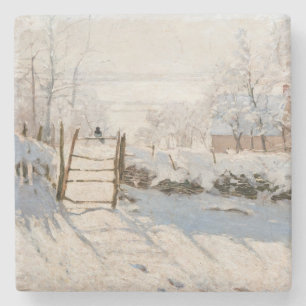 Dessous-de-verre En Pierre Claude Monet - Le Magpie
