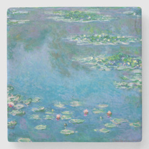 Dessous-de-verre En Pierre Claude Monet - Nymphéas 1906