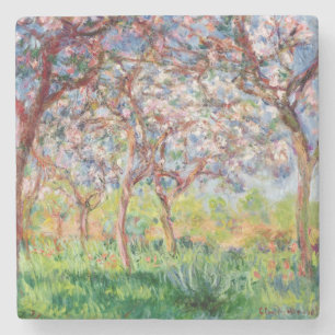 Dessous-de-verre En Pierre Claude Monet Printemps Giverny, 1903