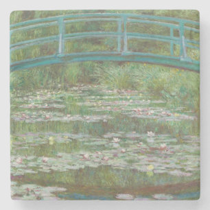 Dessous-de-verre En Pierre Claude Monet   The Japanese Footbridge, 1899