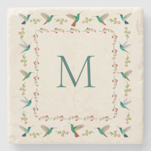 Dessous-de-verre En Pierre Colibri personnalisé