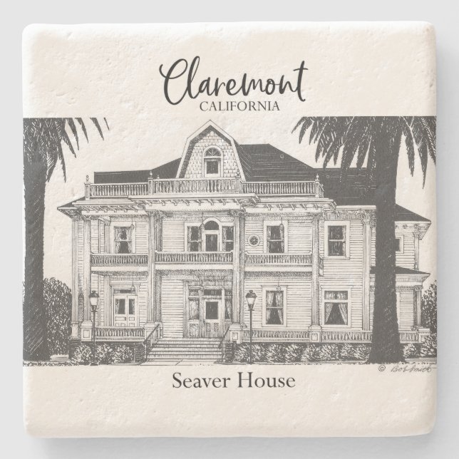 Dessous-de-verre En Pierre Collection Bob Smith Claremont - Dessous de verre  (Devant)