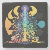 Colorful Cosmic Chakra Meditation Spiritual Energy