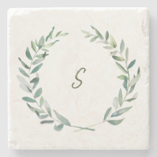 Dessous-de-verre En Pierre Concevez votre propre monogramme rustique de