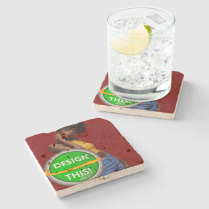 Dessous-de-verre En Pierre COOL ! Dessous de verre en pierre de Travertine - 