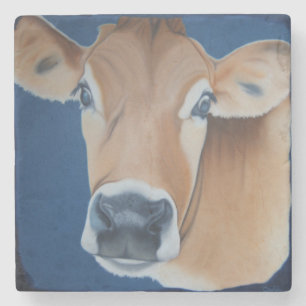 Dessous-de-verre En Pierre "Cow de Caroline