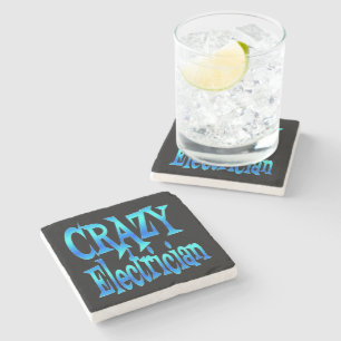 Dessous-de-verre En Pierre Crazy Electricien