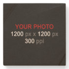 Création personnelle - Dessous de verre photo en p