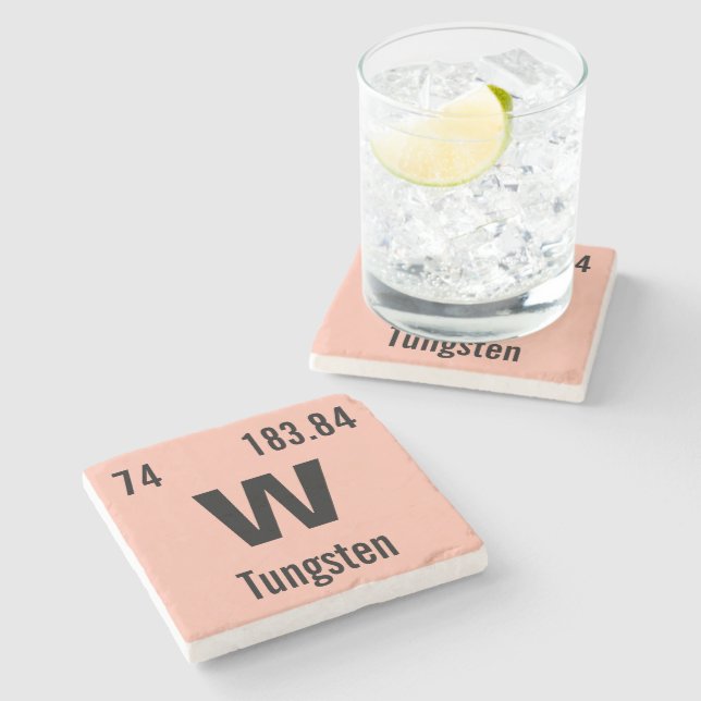 Dessous-de-verre En Pierre Créez votre propre élément de chimie (Côté)
