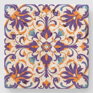Dessous-de-verre En Pierre Créez Votre Propre Violet Mystique Méditerranéen
