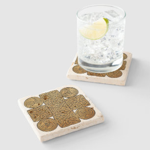 Dessous-de-verre En Pierre Croix de nouage celtique