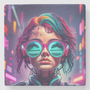 Dessous-de-verre En Pierre Cyberpunk Mode : L'avenir du style
