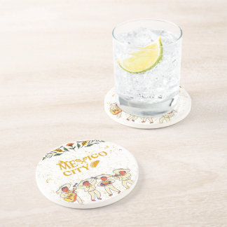 Dessous de verre en pierre de Mexico
