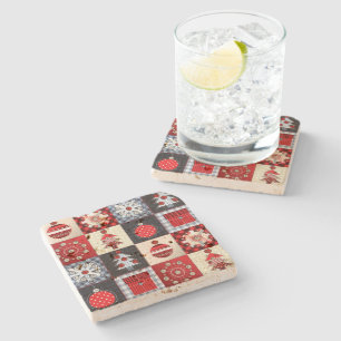Dessous-de-verre En Pierre Décor de Noël