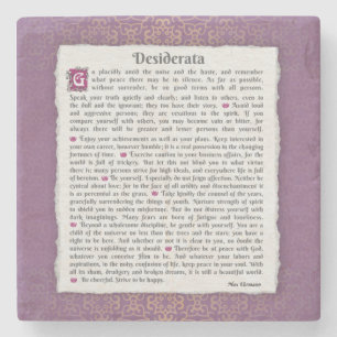 Dessous-de-verre En Pierre Desiderata - Choses désirées