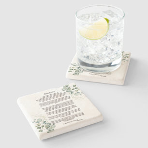 Dessous-de-verre En Pierre Desiderata par Max Ehrmann