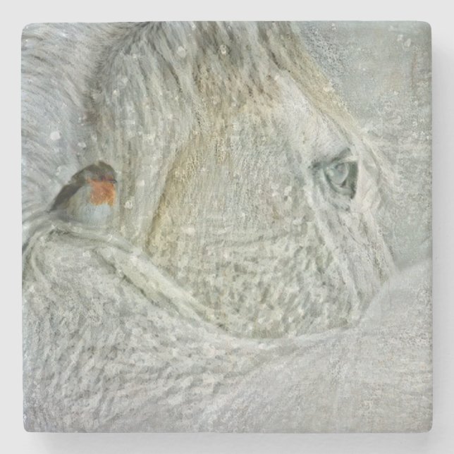 Dessous-de-verre En Pierre Dessous de verre à cheval