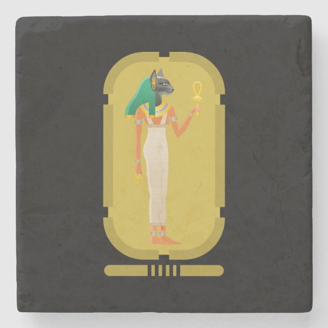 Dessous-de-verre En Pierre Dessous de verre Bastet Stone (Devant)
