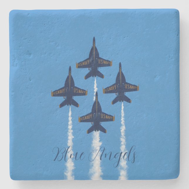 Dessous-de-verre En Pierre Dessous de verre Blue Angels (Devant)