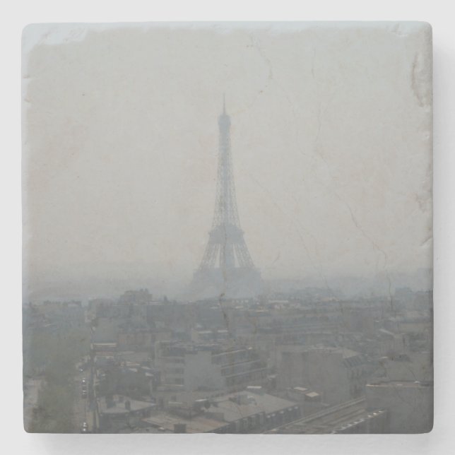 Dessous-de-verre En Pierre Dessous de verre brumeux d'Eiffel (Devant)