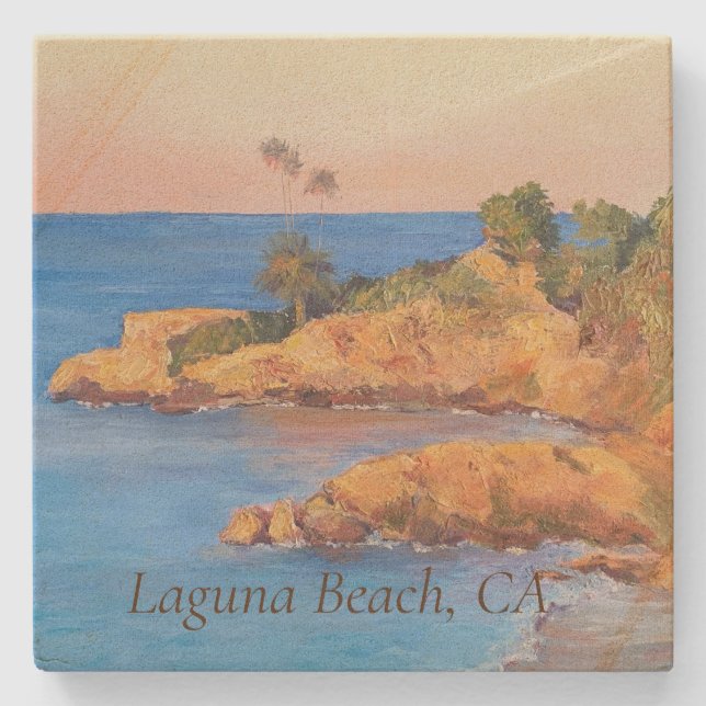 Dessous-de-verre En Pierre Dessous de verre carré en pierre (Devant)