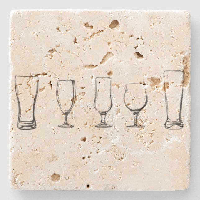 Dessous-de-verre En Pierre Dessous de verre de barre (Devant)