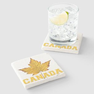 Dessous-de-verre En Pierre Dessous de verre de marbre de fac du Canada de