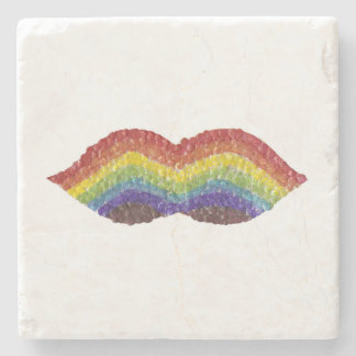 Dessous-de-verre En Pierre Dessous de verre de marbre de moustache