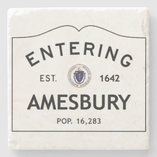 Dessous-de-verre En Pierre Dessous de verre de marbre entrants de pierre de