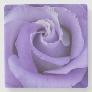 Dessous-de-verre En Pierre Dessous de verre de pierre de fleur de rose de